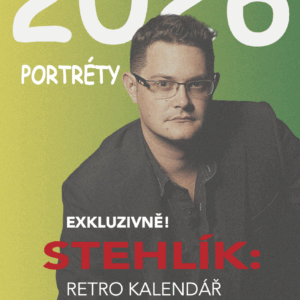 Retro kalendář 2026 - Portrét