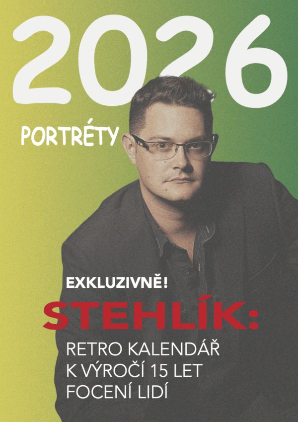 Retro kalendář 2026 - Portrét