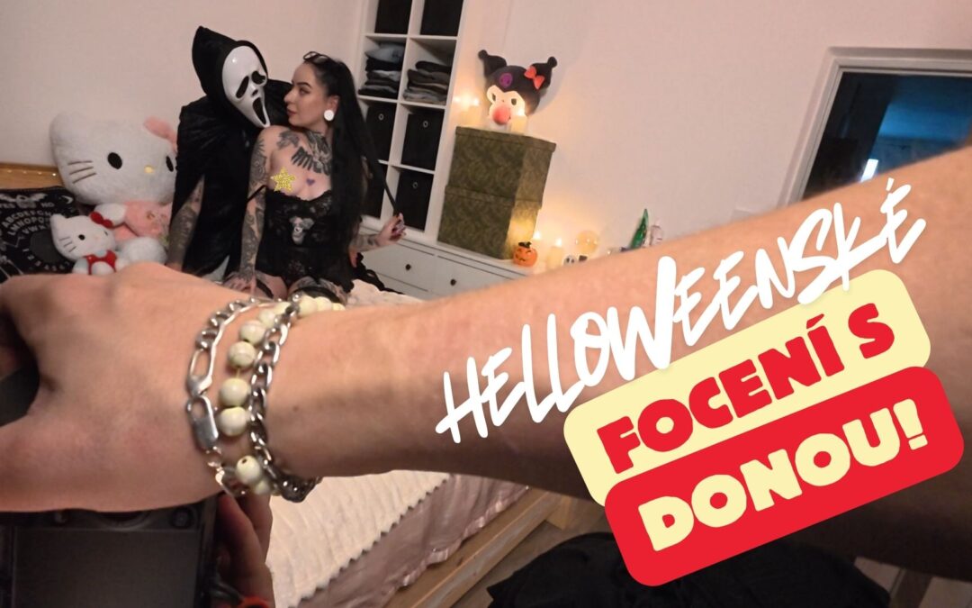 Halloween backstage s Donou 🕯️