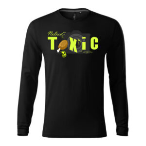 Pánské tričko (dlouhý rukáv) Nebuď Toxic – Brave